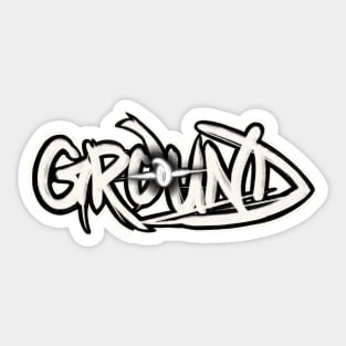 Ground zero Sticker